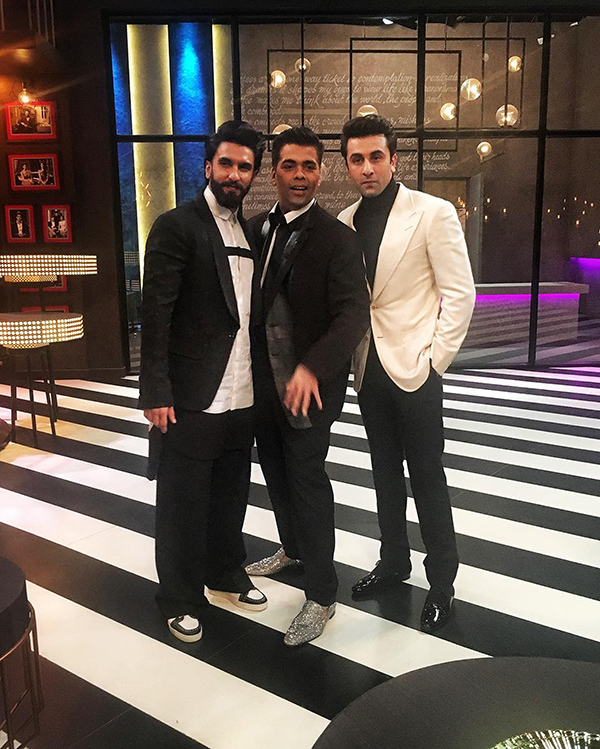 Check Out Ranbir Kapoor And Ranveer Singh Come Together For Koffee With Karan Bollywood News