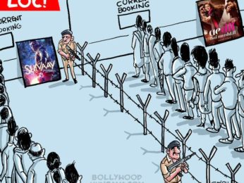 Bollywood Toons: The LOC at film theatres!