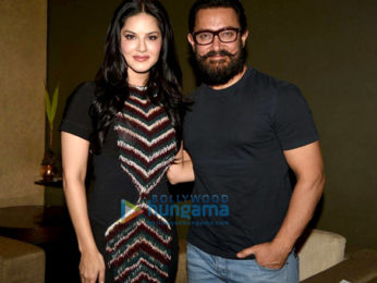 Aamir Khan and Sunny Leone snapped at Lightbox