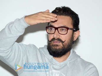 Aamir Khan at the first look launch of 'Secret Superstar'