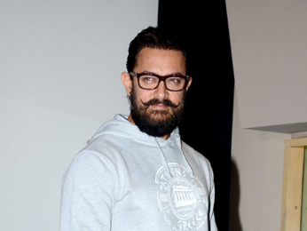 Aamir Khan at the first look launch of 'Secret Superstar'