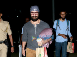 Aamir Khan returns from Lucknow after promoting ‘Dangal’