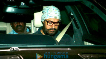 Aamir Khan snapped post the screening of ‘Dangal’ at Yashraj Studio