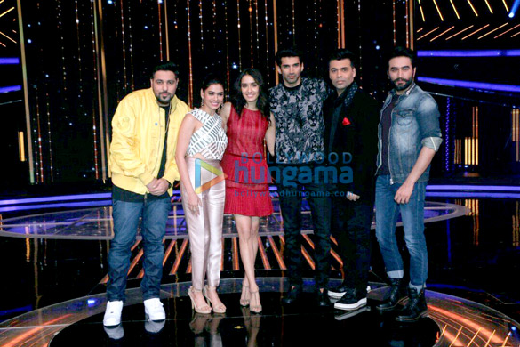 aditya roy kapur shraddha kapoor promote ok jaanu on the sets of dil hai hindustani 2