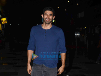 Aditya Roy Kapur snapped with friends post a movie