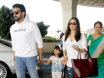 Aishwarya Rai Bachchan, Abhishek Bachchan, Aamir Khan and others spotted at the airport