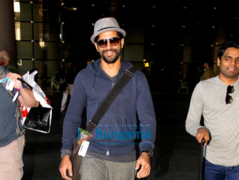 Ajay Devgn, Farhan Akhtar and Arjun Kapoor snapped at the airport