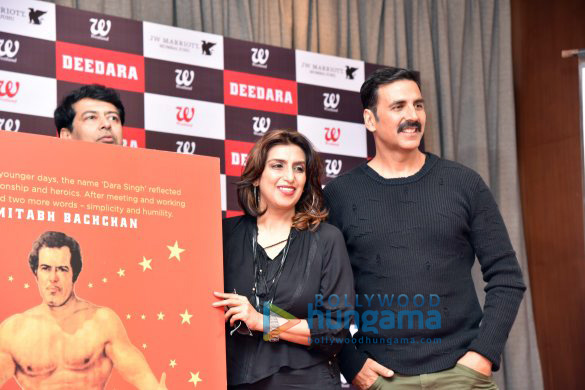 akshay kumar vindu dara singh release deedara aka dara singh a book on the legendary wrestler actor and politician dara singh 2