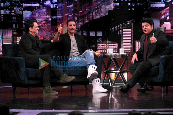 akshay and sajid nadiadwala on sets of yaaron ki baraat 2