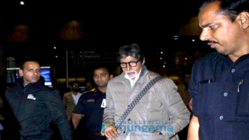 Amitabh Bachchan, Rishi Kapoor and Raju Hirani snapped at the airport