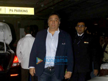 Amitabh Bachchan, Rishi Kapoor and Raju Hirani snapped at the airport