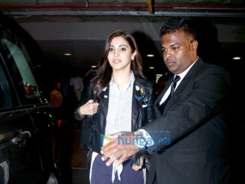 Anushka Sharma snapped at the Mumbai airport