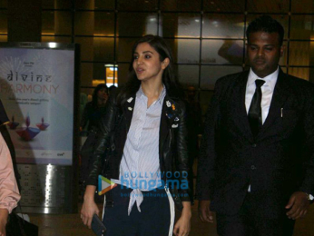 Anushka Sharma snapped at the Mumbai airport