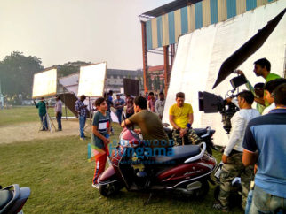 On The Sets Of The Film Behen Hogi Teri
