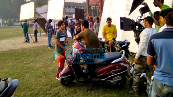 On The Sets Of The Film Behen Hogi Teri