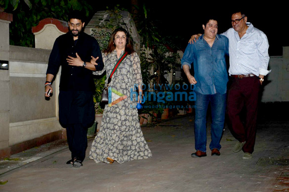 boman irani celebrates his birthday with farah khan abhishek bachchan raju hirani and others 5
