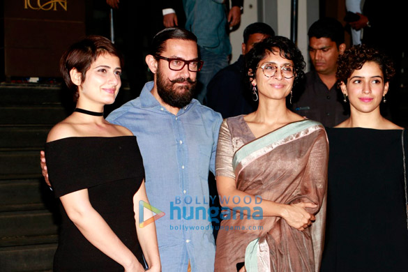 cast and crew screening of dangal 1