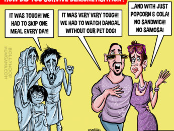 Bollywood Toons: Dangal vs Demonetisation!