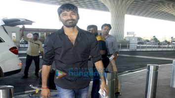 Dhanush, Kriti Sanon, Neha Dhupia and others snapped at the airport