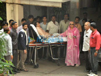 Dilip Kumar snapped with wife Saira Banu post discharge from hospital