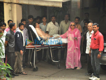 Dilip Kumar snapped with wife Saira Banu post discharge from hospital