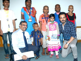 Emraan Hashmi meets special kids at Tata Memorial Centre