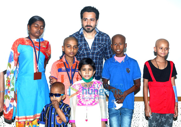 emraan hashmi meets special kids at tata memorial hospital 3