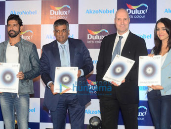 Farhan Akhtar and Shraddha Kapoor launch new colour range from Dulux