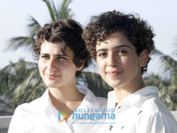 Fatima Sana Shaikh and Sanya Malhotra snapped promoting their film Dangal