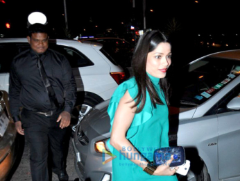 Freida Pinto snapped post dinner at Bastian, Bandra