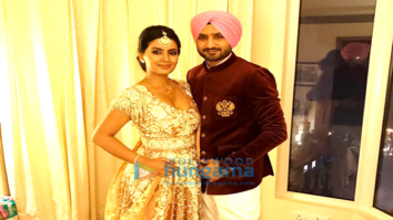 Geeta Basra and Harbajan Singh attends Yuvraj Singh and Hazel Keech’s reception in Delhi
