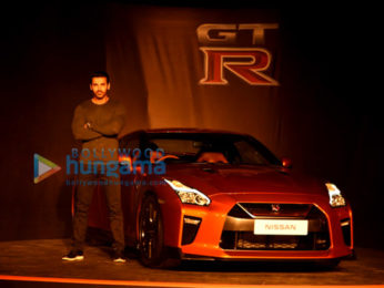 John Abraham unveils the new Nissan GTR in India