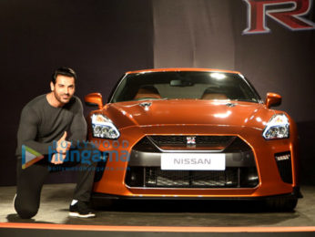 John Abraham unveils the new Nissan GTR in India