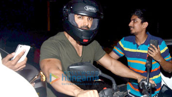 John Abraham snapped biking in Bandra