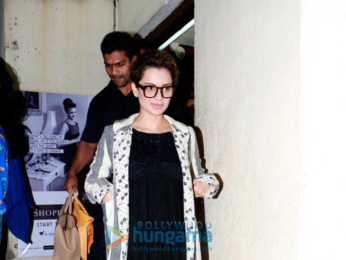 Kangna Ranaut snapped with her friends post a movie screening at PVR