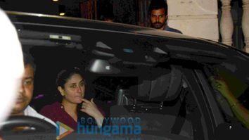Kareena Kapoor Khan, Malaika Arora Khan and Aditi Gowitrikar snapped post dinner