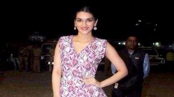 SPOTTED: Kriti Sanon wearing the new ‘Rs. 2000 note’ dress