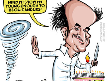 Bollywood Toons: Happy Birthday Rajnikanth saar! Bollywood Toons: Happy Birthday Rajnikanth saar!