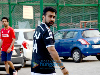 Ranbir Kapoor & Raj Kundra snapped at St Andrews Ground