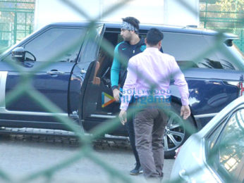 Ranbir Kapoor snapped at the football practice