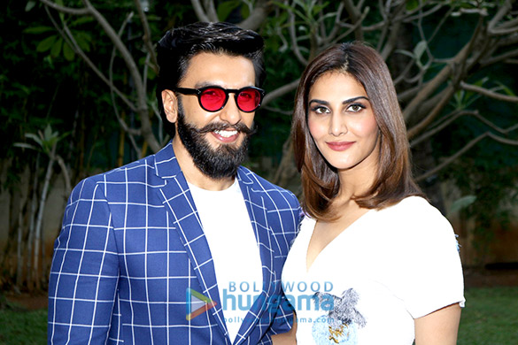ranveer singh and vaani kapoor promote their film befikre at yashraj studio 2