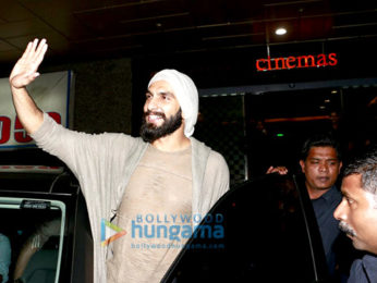 Ranveer Singh promotes his film 'Befikre' at PVR (Andheri)