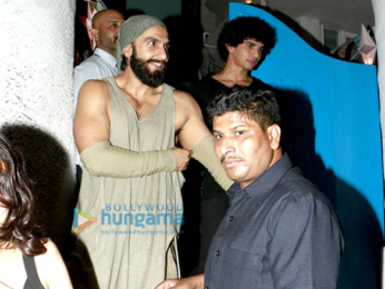 Ranveer Singh parties with close friends at Olive