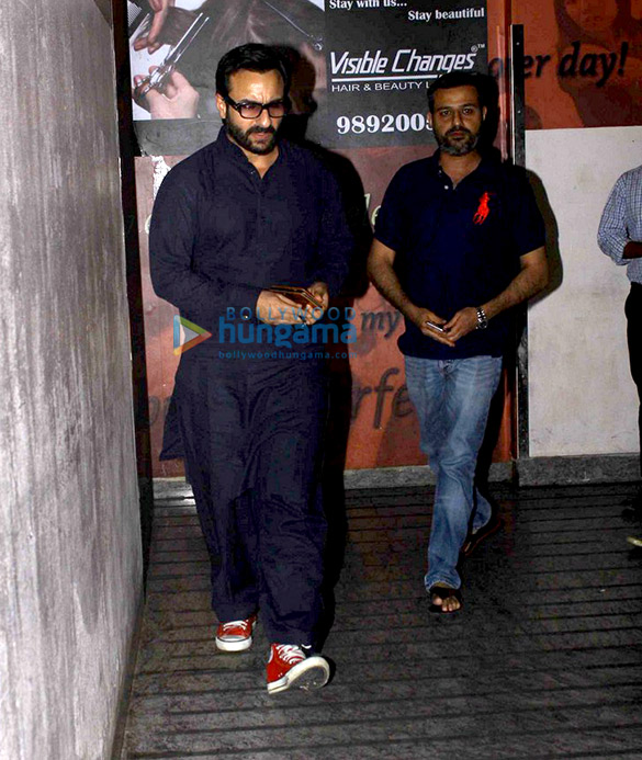 saif ali khan snapped post watching dangal at pvr 1