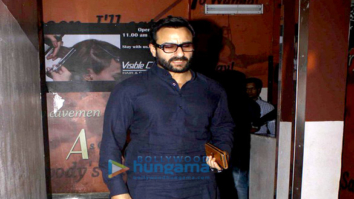 Saif Ali Khan snapped post watching ‘Dangal’ at PVR