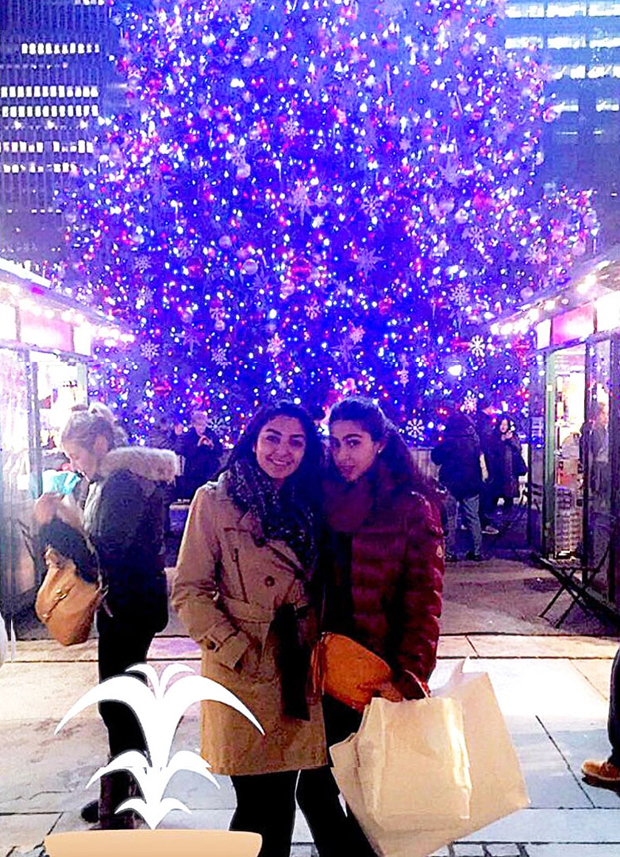 Saif Ali Khan's daughter Sara Khan set for Christmas season