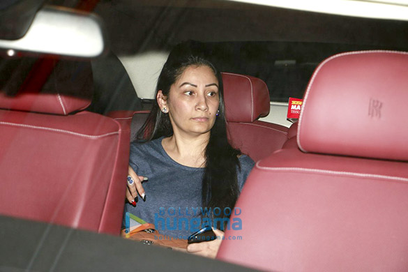 sanjay and manyata snapped at the airport returning from dubai 5
