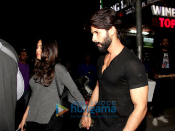 Shahid Kapoor & Mira Rajput snapped post dinner in Bandra