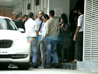 Sonakshi Sinha snapped post a meeting in Bandra