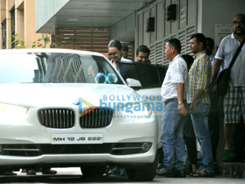 Sonakshi Sinha snapped post a meeting in Bandra